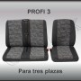 Fundas asientos Autocaravanas dos plazas